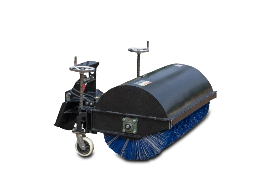 mini skid steer attachments Angle broom