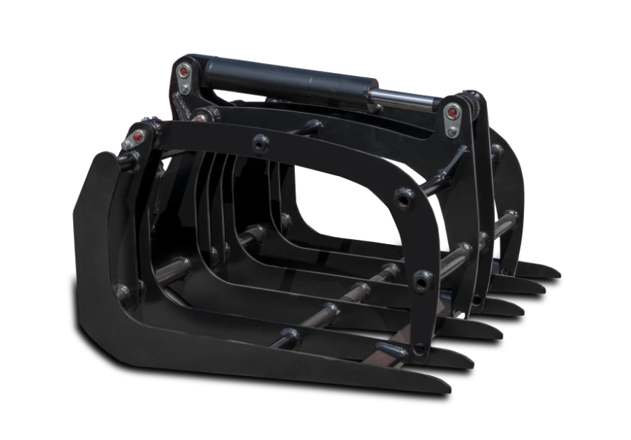 mini skid steer attachments Grapple