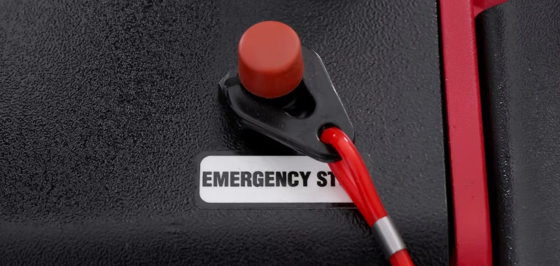 VM1000 PRO Emergency stop function